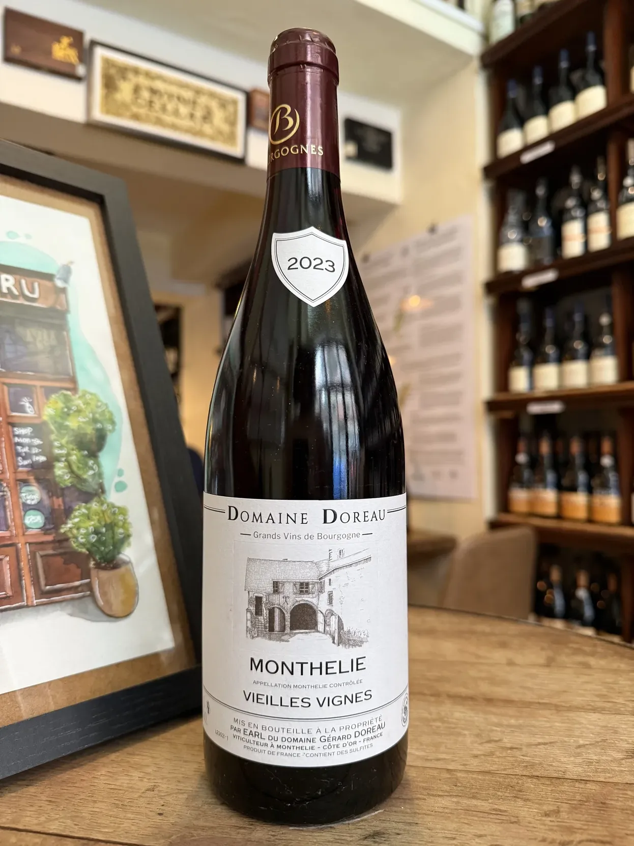 Domaine Doreau Monthelie Vieilles Vignes 2023 — Premier Cru Hong Kong